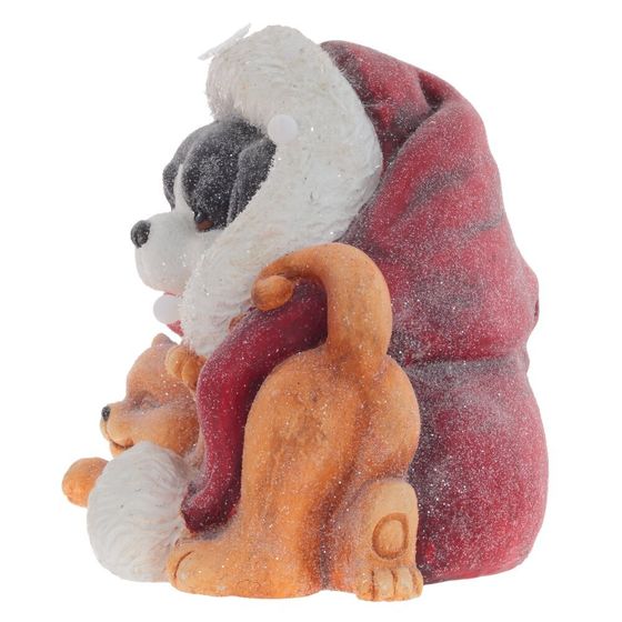 Фигурка декоративная с подсветкой &quot;Щенок и котёнок&quot; (AAAх3 н/п), L37 W29 H32 см