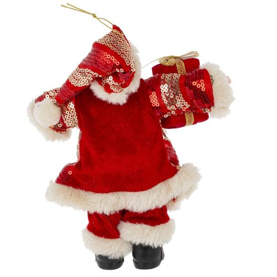 Дед Мороз L17 W7 H21 см