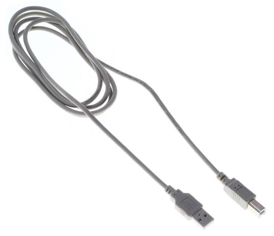 Кабель Buro USB 2.0 A(m) - B(m) 1.8м серый (BHP RET USB_BM18)
