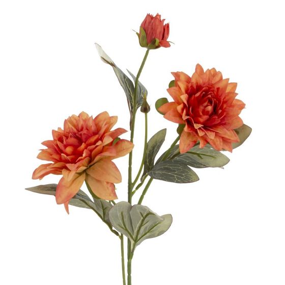 Цветок искусственный "Георгин", L15 W15 H70 см