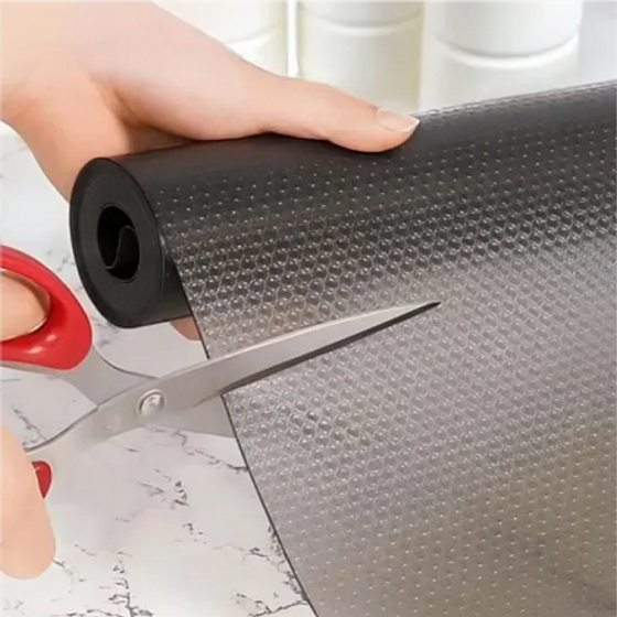 Коврик для полок EVA чёрный 50x150см