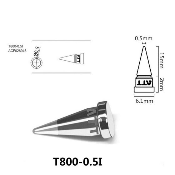 Паяльное жало Atten T800-0.5I