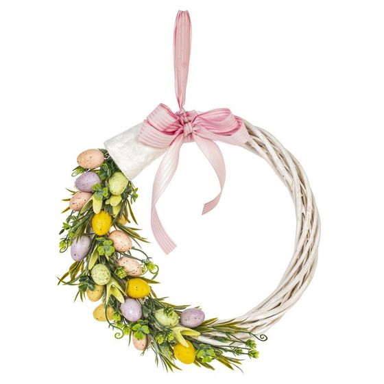 Изделие декоративное &quot;Венок пасхальный&quot;, L32 W7 H33 см
