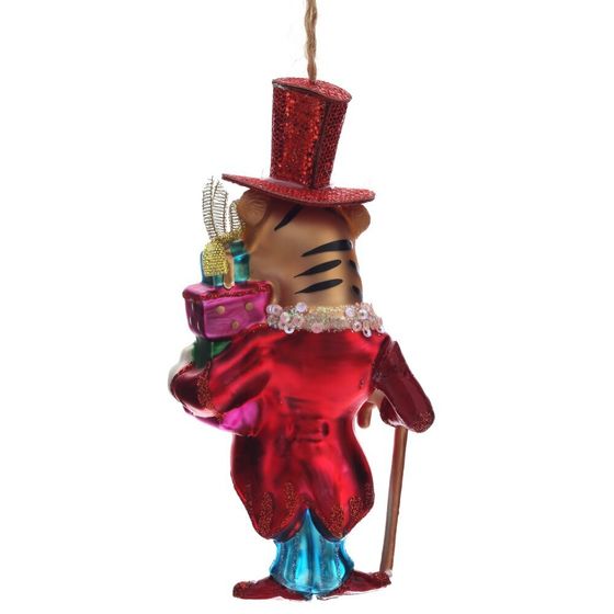 Украшение новогоднее "Тигр", L8 W4 H16 см