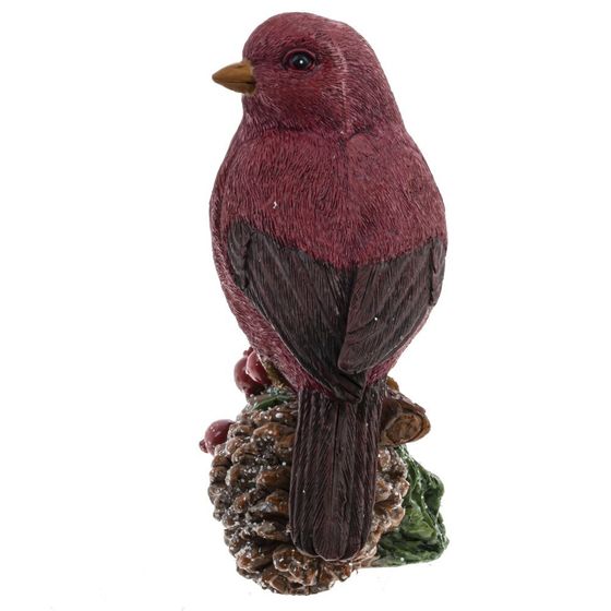 Фигурка декоративная "Птичка", L11 W7 H13,5 см, 2в.