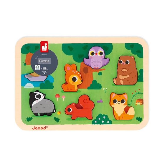 JANOD Forest Chunky puzzle