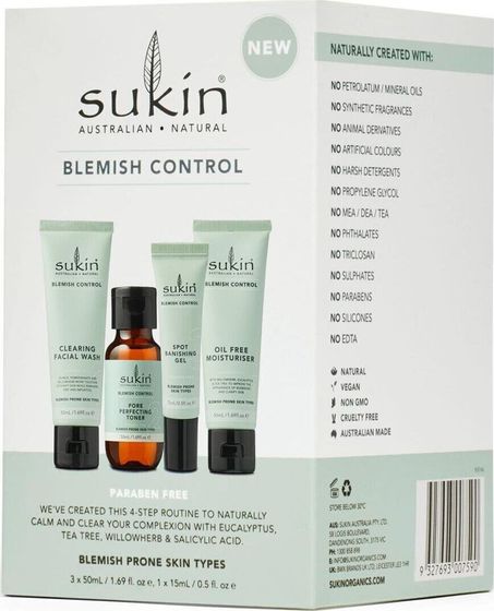 Sukin Blemish Control zestaw