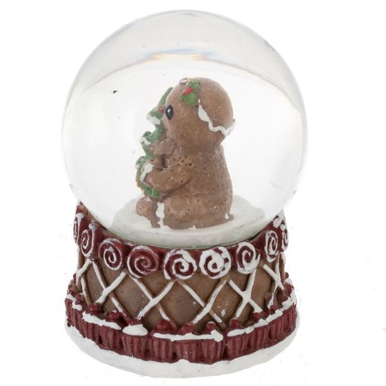 Фигурка декор в стекл шаре &quot;Пряник&quot;, D 4.5 см, L4,5 W4,5 H7 см, 4в.