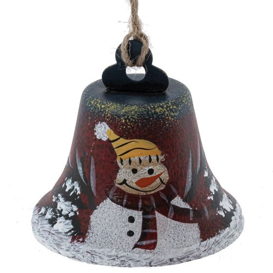 Изделие декоративное подвесное &quot;Колокольчик&quot;,L6,5 W6,5 H5,5 см, 3в.