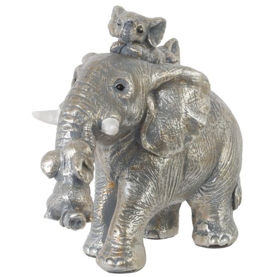 Фигурка декоративная "Слоны", L17,5 W8 H14 см