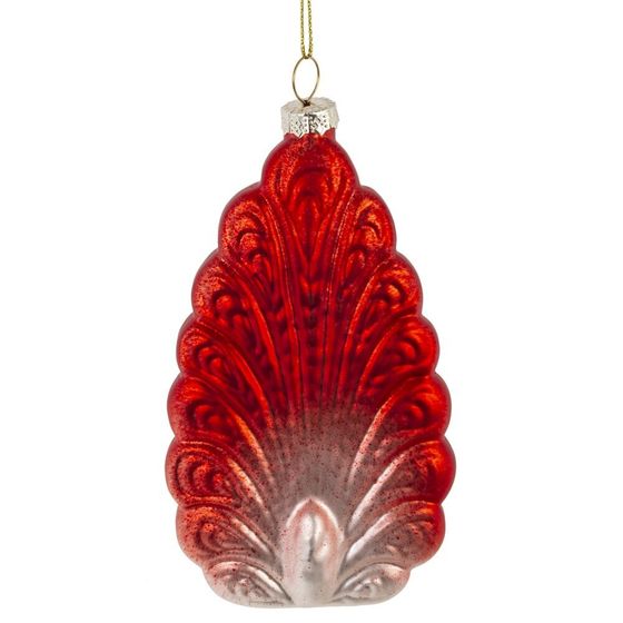Украшение новогоднее "Павлин", L7 W4,5 H14 см