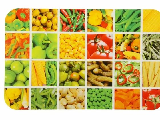 !09 Подстановочная салфетка, набор 2 штуки, "Овощи" размер 26 х 41 см.