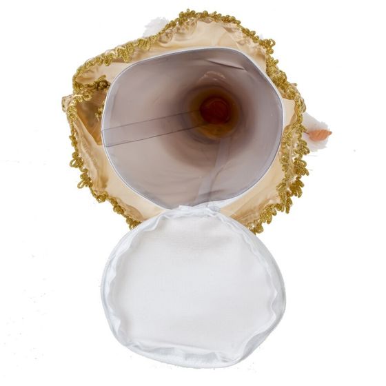 Снегурочка с ёмкостью для конфет, L18 W13 H36 см