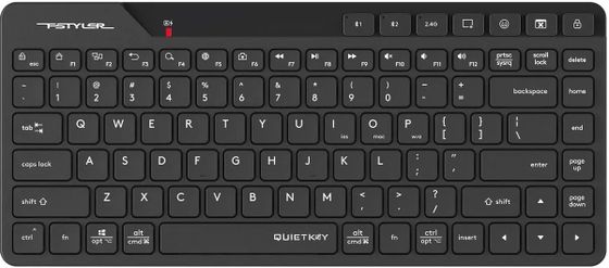 Клавиатура A4Tech Fstyler FBK26C AS беспров. черный BT/Radio