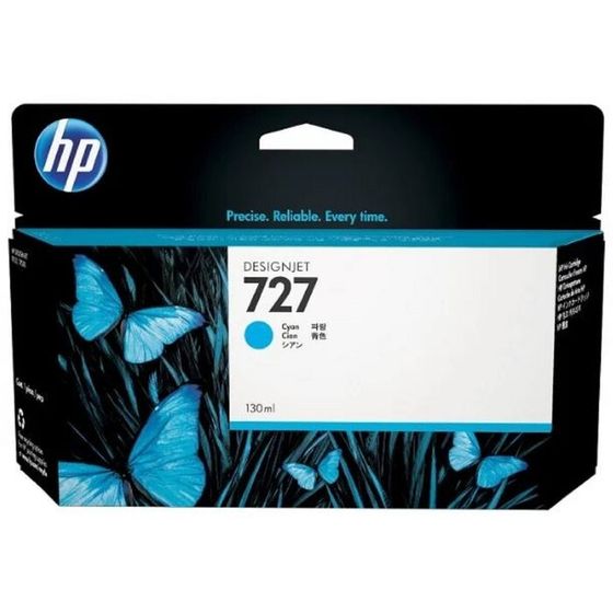 Картридж струйный HP 727 B3P19A голубой для HP DJ T920/T1500 (130мл)