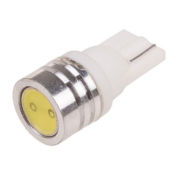 Лампа светодиодная Skyway T10 (W5W), 12 В, 1 SMD, EXTRA LIGHT, белая, набор 2 шт, S08201336