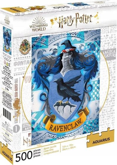 Harry Potter Harry Potter - Puzzle 500 elementów w ozdobnym pudełku (Ravenclaw)