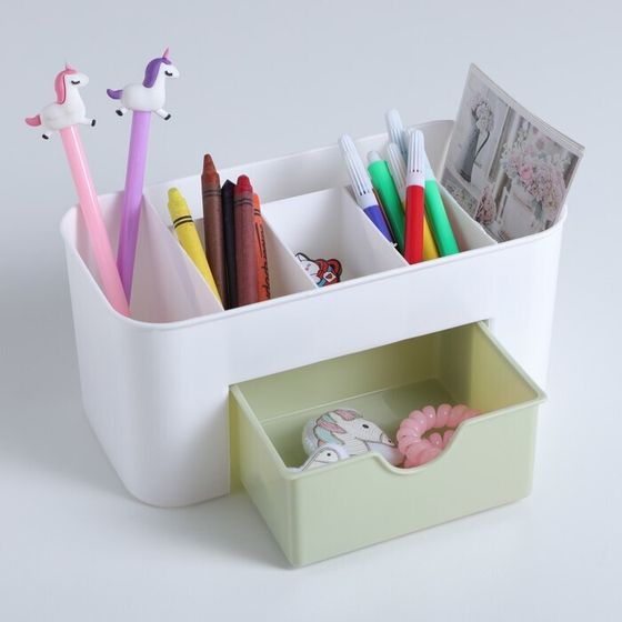 !Органайзер для мелочей «Эргономика», 21×10,5×10 см, цвет МИКС