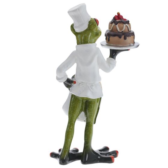 Фигурка декоративная "Лягушка", L9,5 W5,5 H19 см