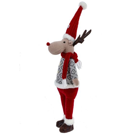 Игрушка набивная &quot;Олень&quot;, L22 W12 H63 см, 2в.
