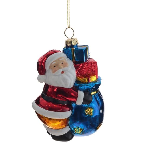 Украшение новогоднее &quot;Дед Мороз&quot;, L8 W5,5 H11,5 см, 2в.