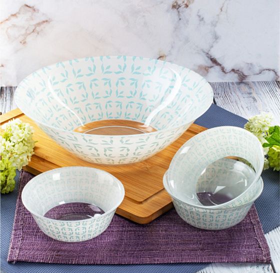 Набор салатников PAMINA 7 предметов (1 салатник 27см  6 салатников 12см)