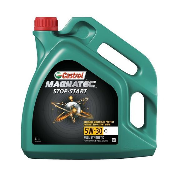 Масло моторное Castrol 5/30 Magnatec Stop Start, C3, синтетическое, 4 л