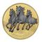 Изделие декоративное &quot;Монета Лошадь&quot;, L4,5 W4,5 H0,5 см