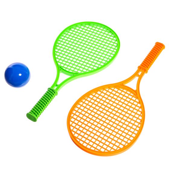 Набор ракеток «Большой Теннис», 2 ракетки, шарик