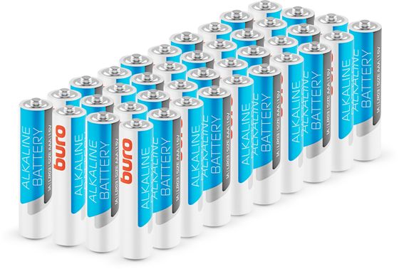 Батарейка Buro Alkaline LR03 (AAA) (коробка 40шт)