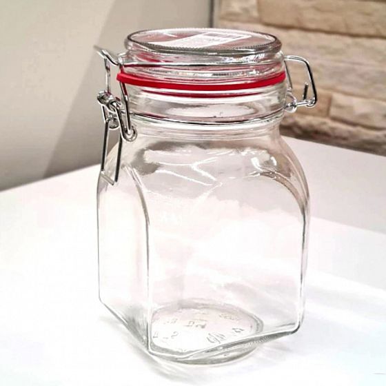 Банка 0.8л с бугельным замком