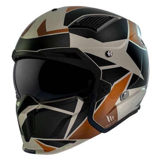 MT Helmets Streetfighter SV S P1R convertible helmet