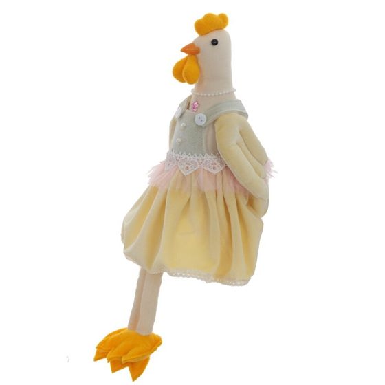 Игрушка набивная &quot;Курочка&quot;, L15 W12 H40 см