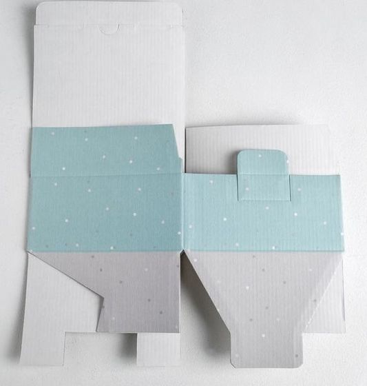 !09 Коробка-пенал (набор 2 штуки) сборная «Приятных моментов» 15 х 15 х 7 см.