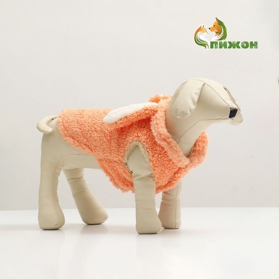 Костюм Зайка&quot;, размер XS (ДС 20 см, ОШ 21 см. ОГ 30 см), оранжевый