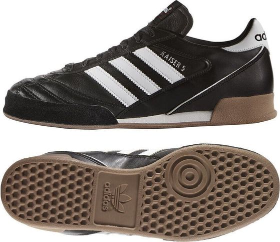 Футбольные бутсы Adidas Kaiser 5 Goal черные размер 40 2/3 (677358)