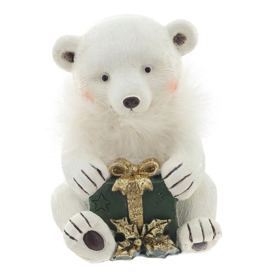 Фигурка декоративная "Медвежонок", L10 W11 H14 см