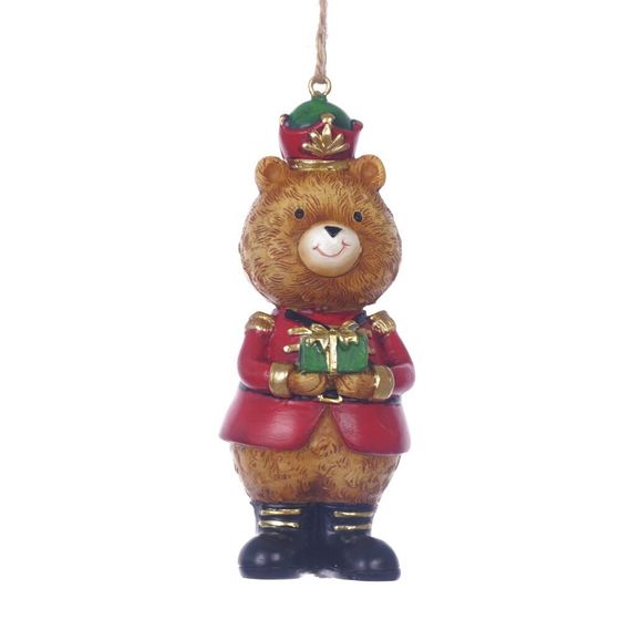 Фигурка декоративная подвесная "Медвежонок",  L3,5 W3,5 H10,5 см, 2в.