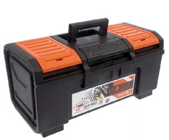 Ящик для инстр. Blocker Guru Boombox 30л 3отд. черный/оранжевый (BR3941)