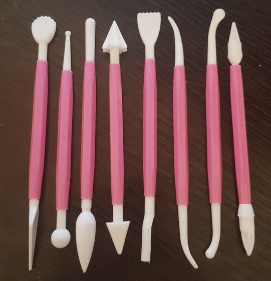 !09 Набор кухонных инструментов 4 предмета + ПОДАРОК (кулинарные инструменты 8 штук)- Лопака+Лопатка с прорезями+Ложка+Ложка с прорезями 38 см. цвет микс