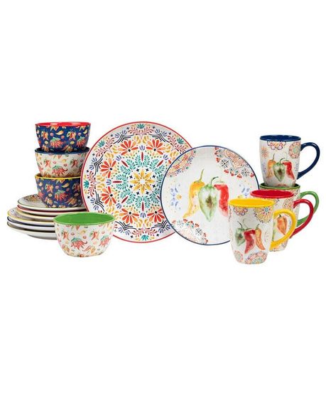 Sweet Spicy Dinnerware Set, 16 Piece