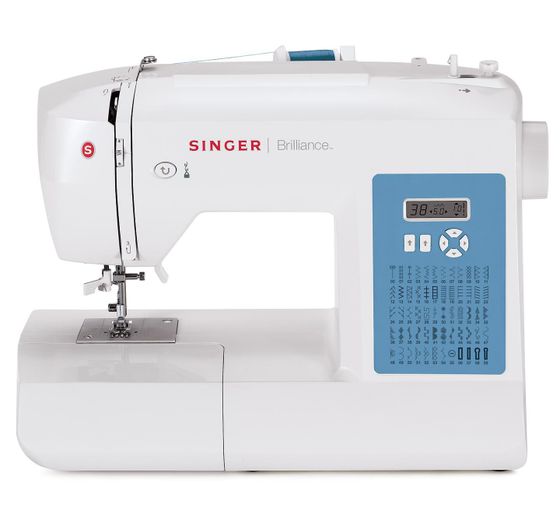 Швейная машина Singer Brilliance 6160 белый/синий