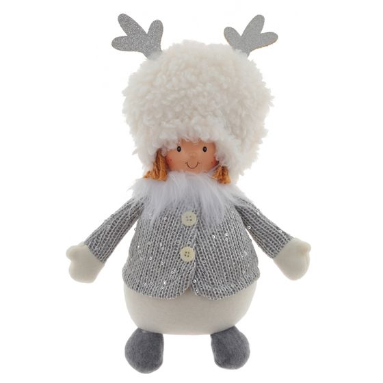 Игрушка набивная &quot;Девочка&quot;, L17 W9 H29 см, 2в.