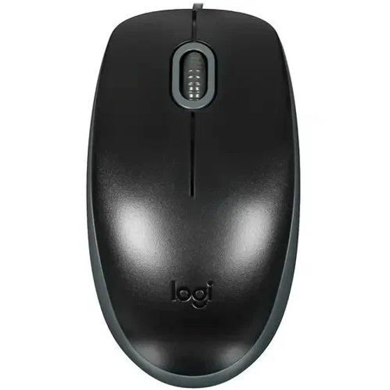 Мышь Logitech M110 черный оптическая проводная (1000dpi)  (910-005502)