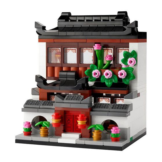 Подарочный набор LEGO Series World Houses 4 строительных блока 318 шт. 40599