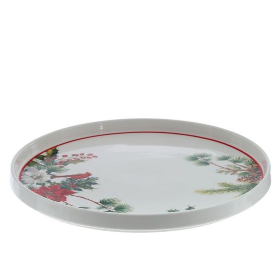 Блюдо "Зимнее волшебство", L25 W25 H2,5 см