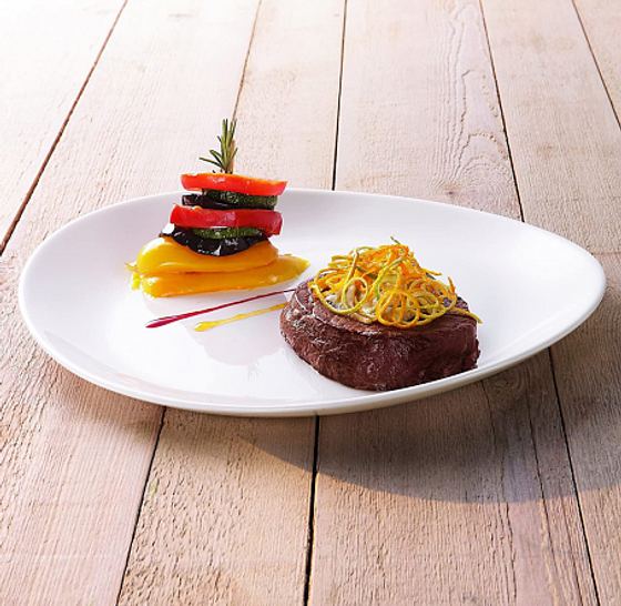 Тарелка для стейка ФРЕНДС ТАЙМ