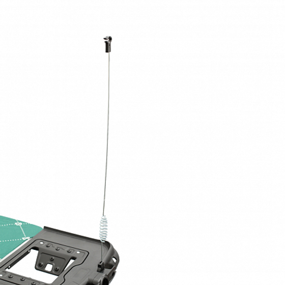 Гладильная доска LUX Brilliant emerald 123.5х46см тефлон