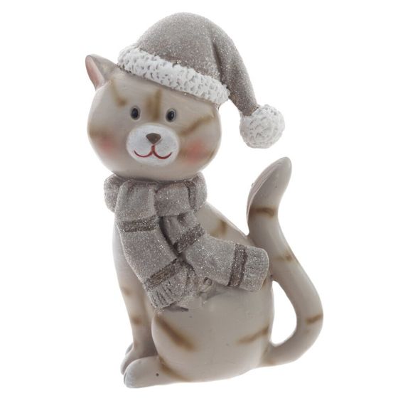 Фигурка декоративная &quot;Кошка&quot;,  L5 W4 H9 см, 2в.