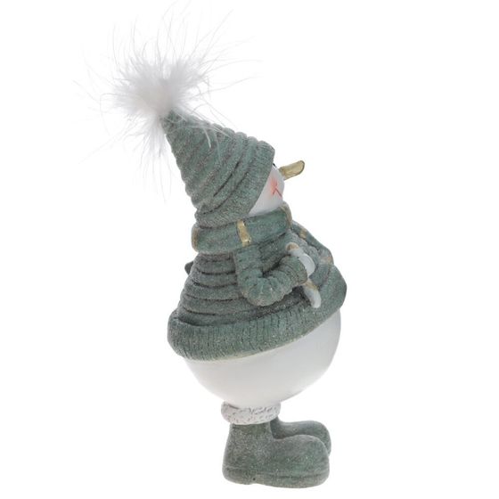 Фигурка декоративная &quot;Снеговик&quot;, L9 W7 H15 см, 2в.